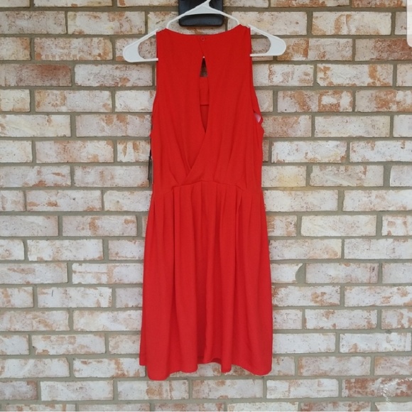 New! Jack by BB Dakota Red Sleeveless Dress - Picture 2 of 7